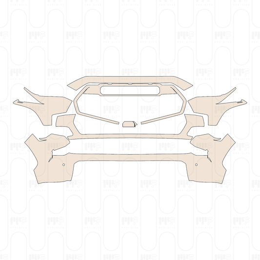 Voorgesneden PPF Toyota Sequoia TRD Pro 2023
