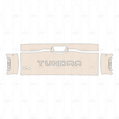 Voorgesneden PPF Toyota Tundra CrewMax SR5 2022