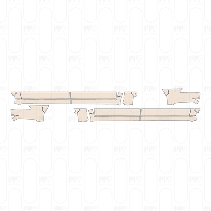 Voorgesneden PPF Toyota Tundra CrewMax SR5 2022