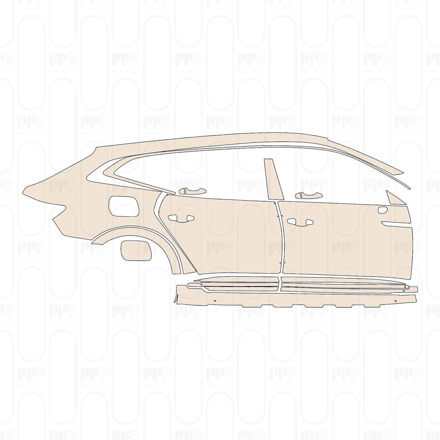 Voorgesneden PPF Volkswagen CC Shooting Brake 2022