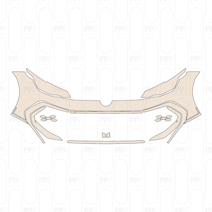 Voorgesneden PPF Volkswagen Golf GTE 2025