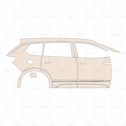 Voorgesneden PPF Volkswagen Talagon R-Line 2023