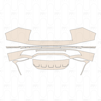 Voorgesneden PPF Volkswagen Talagon R-Line 2023