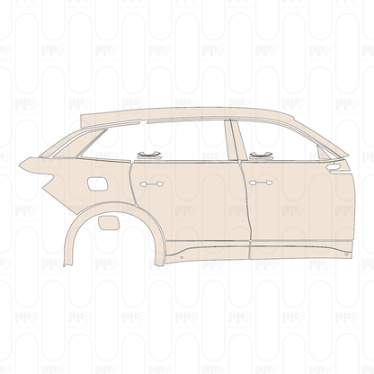 Voorgesneden PPF Volkswagen Tavendor R-Line 2023