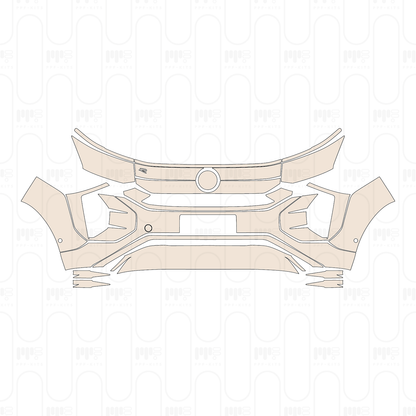 Voorgesneden PPF Volkswagen Teramont Pro R-Line 2025
