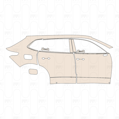 Voorgesneden PPF Volkswagen Tiguan L Pro Base 2024