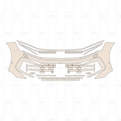 Voorgesneden PPF Volkswagen Touareg R 2024