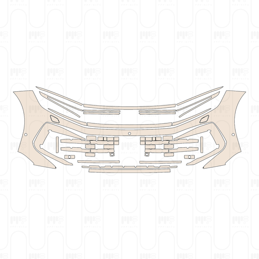 Voorgesneden PPF Volkswagen Touareg R 2024