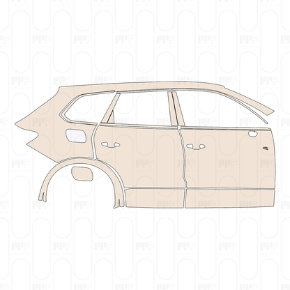 Voorgesneden PPF Volkswagen Touareg R 2024