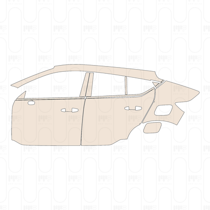 Voorgesneden PPF Volvo C40 Recharge Core 2022