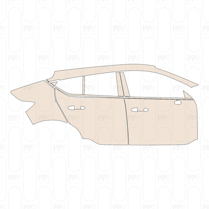 Voorgesneden PPF Volvo C40 Recharge Core 2022