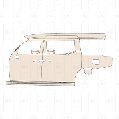 Voorgesneden PPF Volvo EM90 2025