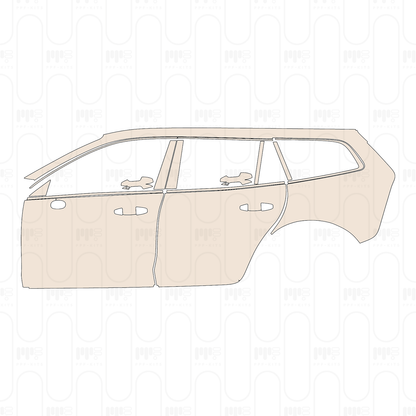 Voorgesneden PPF Volvo V60 Cross Country 2022