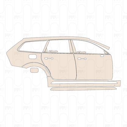 Voorgesneden PPF Volvo V90 Cross Country 2022