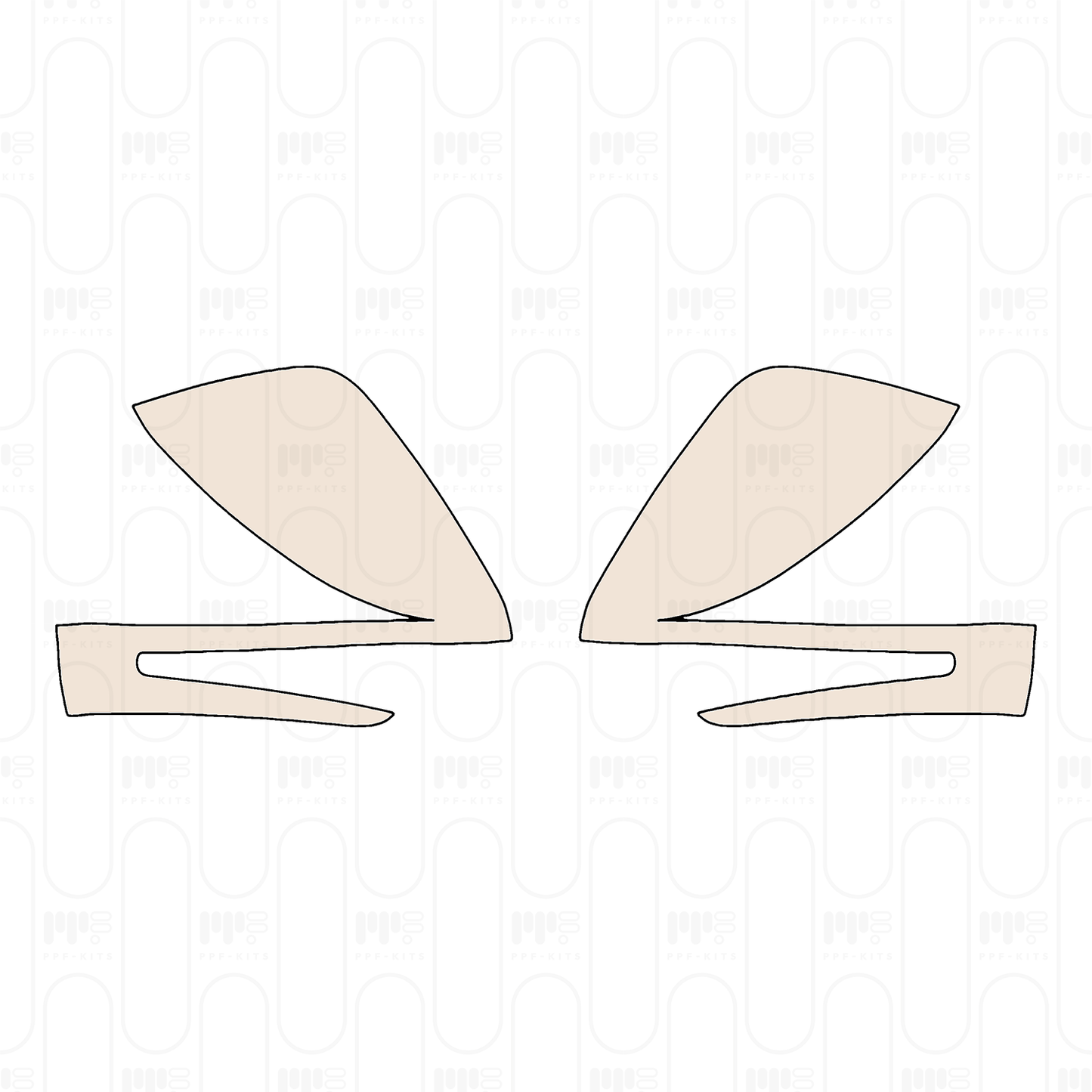 Voorgesneden PPF Zeekr 001 2022