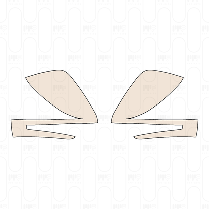 Voorgesneden PPF Zeekr 001 2022