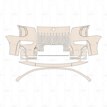 Voorgesneden PPF Zeekr 009 Base 2024