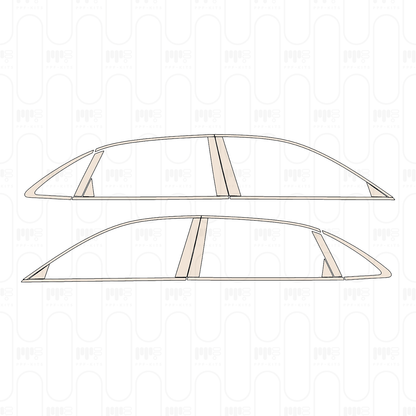 Voorgesneden PPF Audi A4 A4L Sedan Base 2022