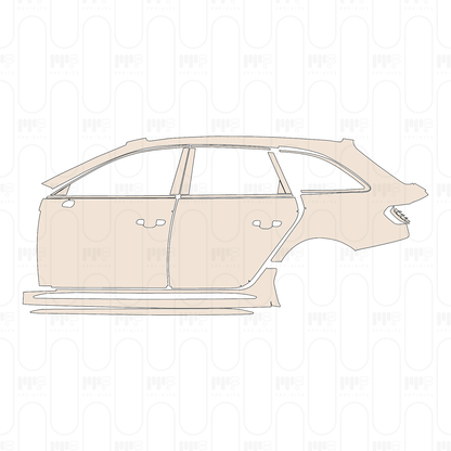 Voorgesneden PPF Audi A4 RS4 Avant 2022