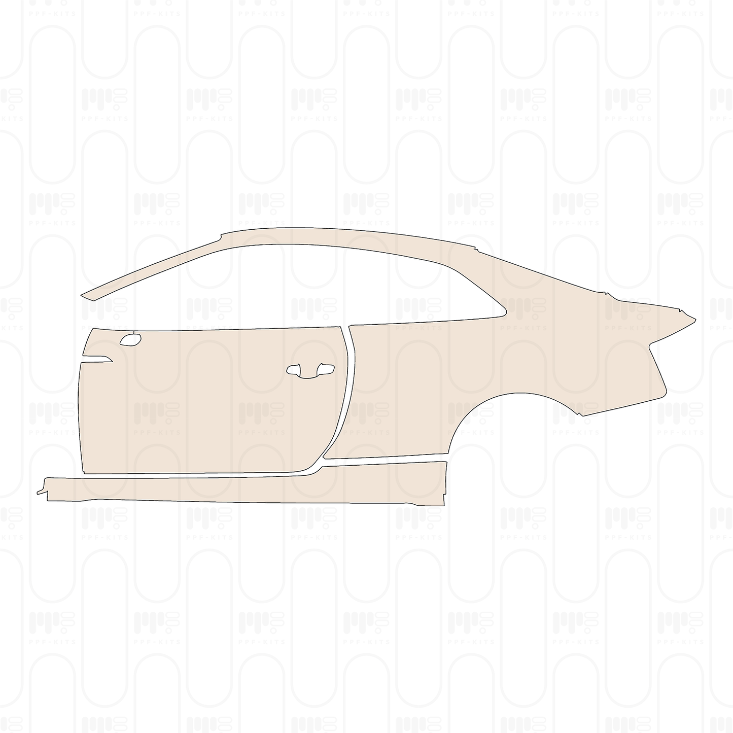 Voorgesneden PPF Audi A5 Coupe S-Line 2022