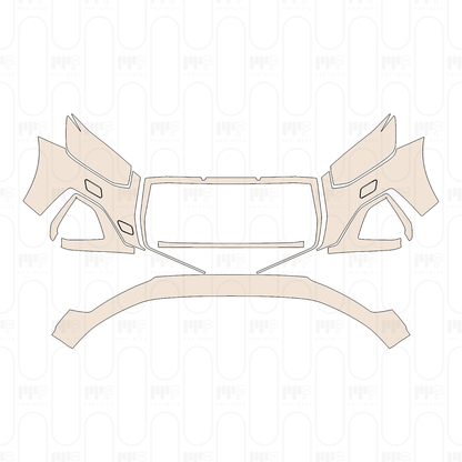 Voorgesneden PPF Audi Q2 SQ2 2022