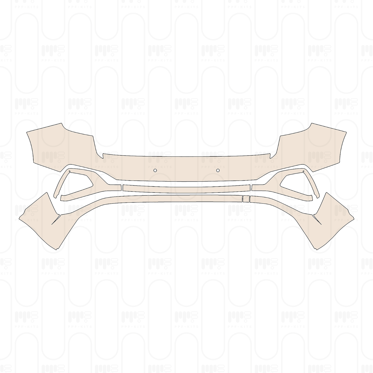Voorgesneden PPF Audi Q2 SQ2 2022