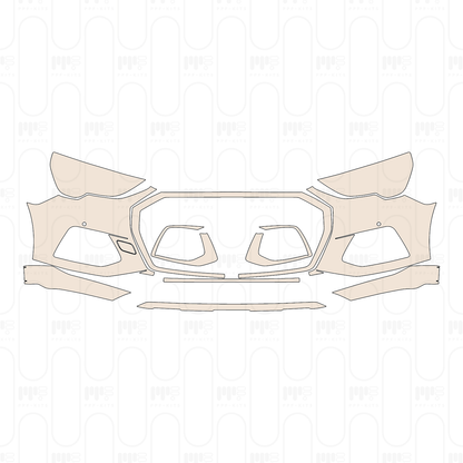 Voorgesneden PPF Audi Q3 SUV Base 2022