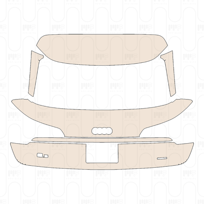 Voorgesneden PPF Audi Q5 Standard Wheelbase Base 2022