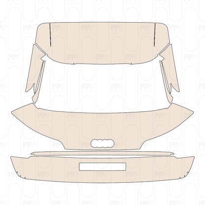 Voorgesneden PPF Audi Q5 Q5L Sportback (Extended Wheelbase) 2022