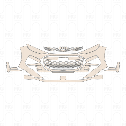 Voorgesneden PPF Audi Q6 e-tron Sportback Base 2024