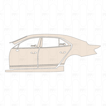 Voorgesneden PPF Bentley Flying Spur V8 2022