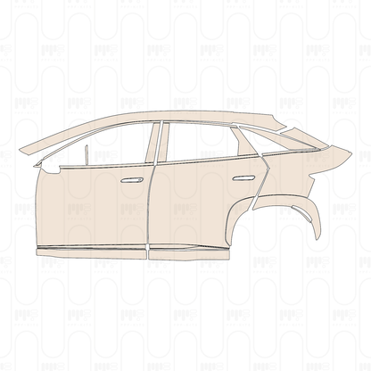 Voorgesneden PPF BYD Sealion 7 EV 2024