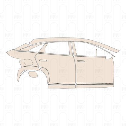 Voorgesneden PPF BYD Sealion 7 EV 2024