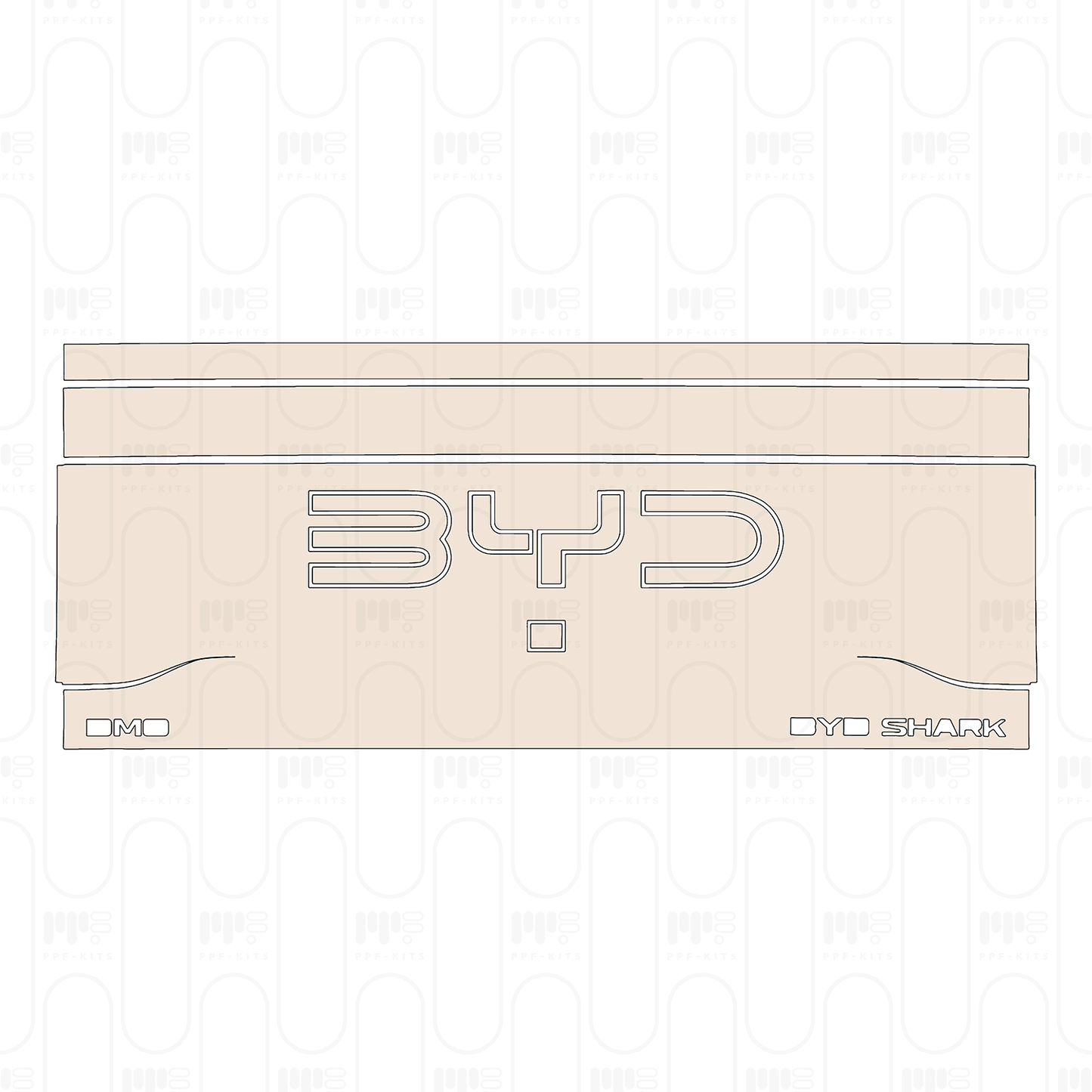 Voorgesneden PPF BYD Shark 2024