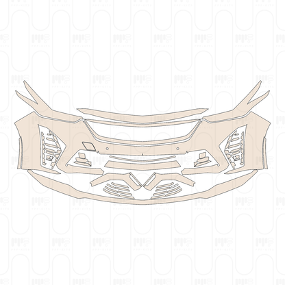Voorgesneden PPF Cadillac CT5 V-Series Blakwing 2022
