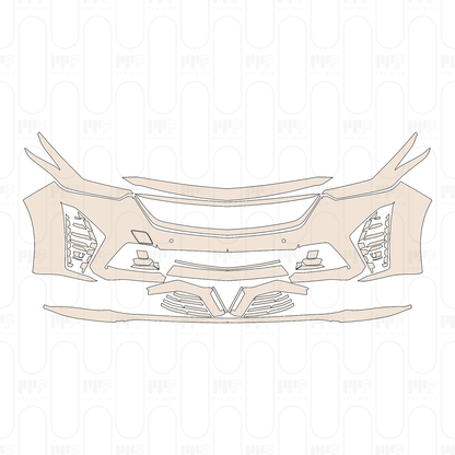 Voorgesneden PPF Cadillac CT5 V-Series Blakwing 2022