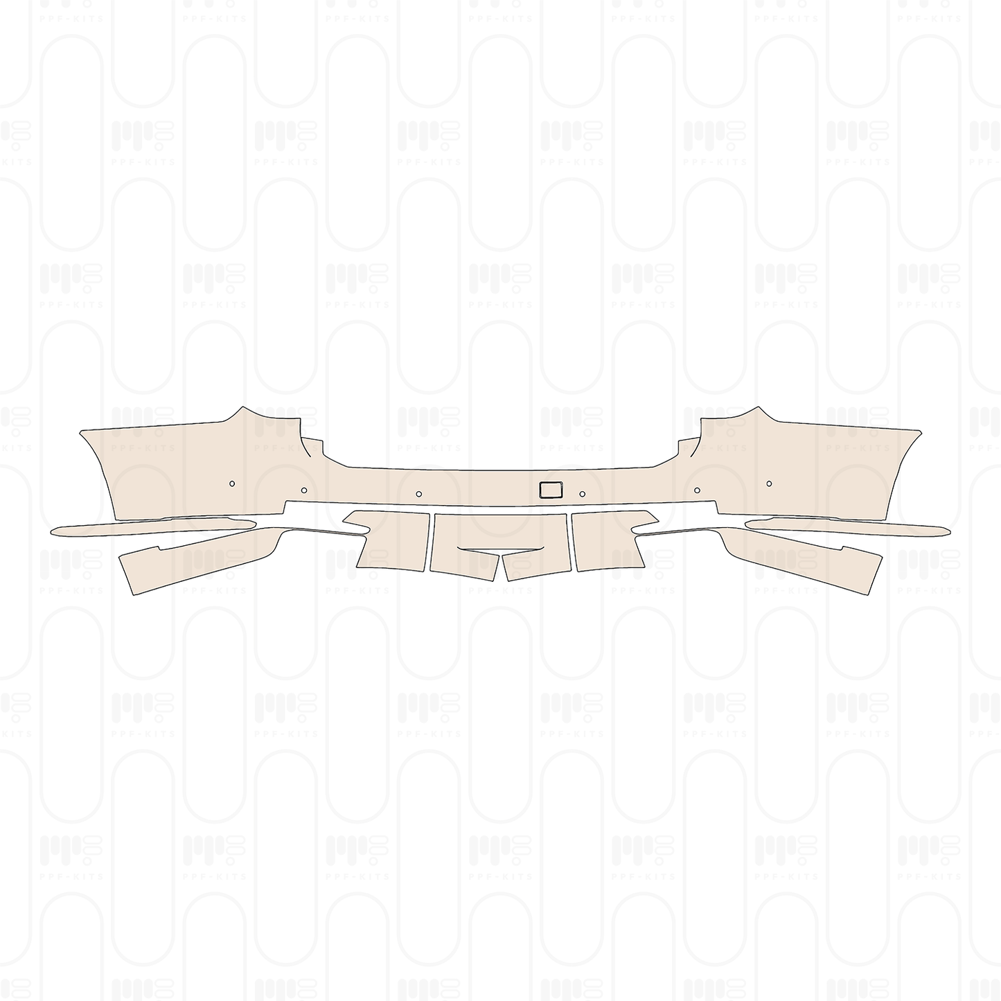 Voorgesneden PPF Cadillac Escalade Standard Wheelbase 2022