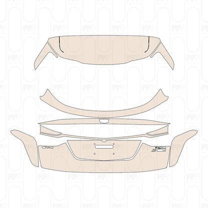Voorgesneden PPF Cadillac GT4 2024