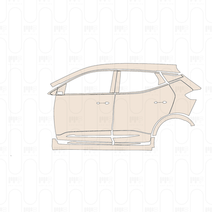 Voorgesneden PPF Chevrolet Bolt EUV Premier 2022
