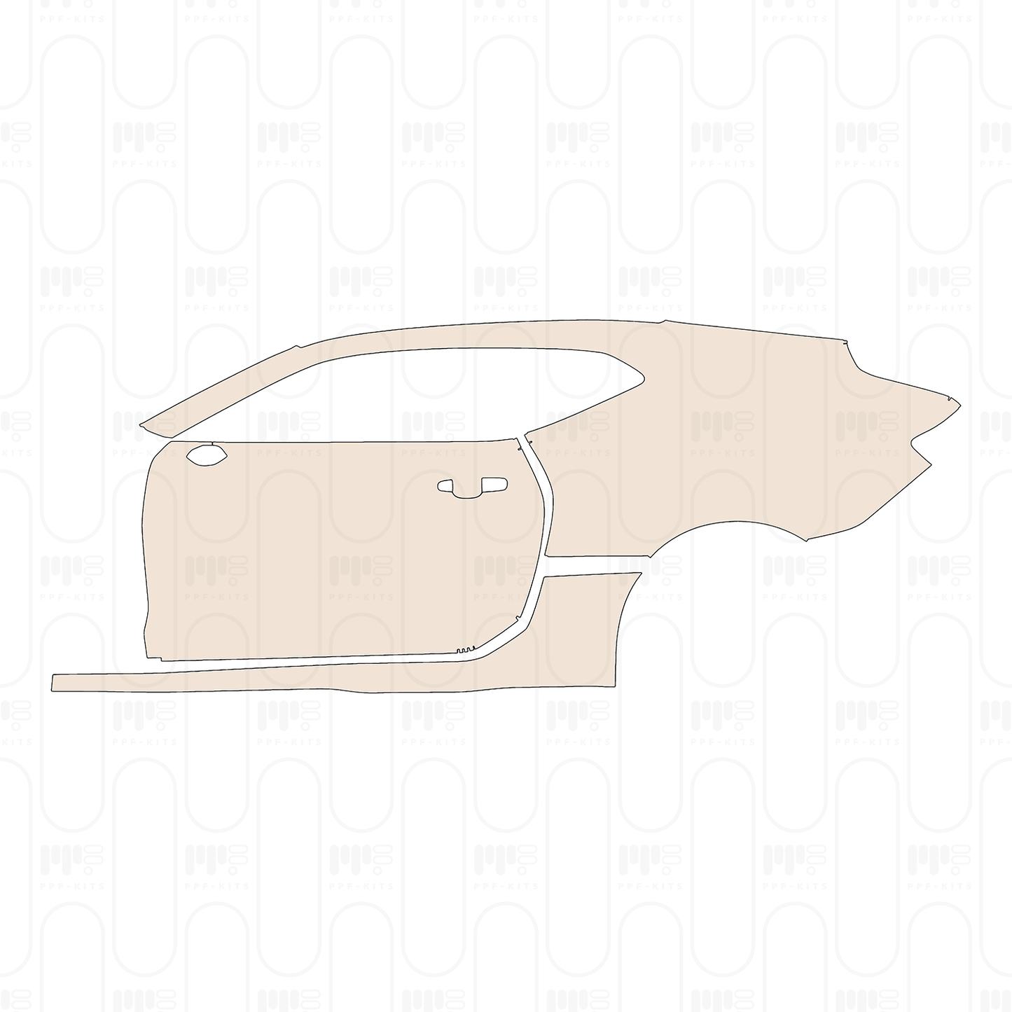 Voorgesneden PPF Chevrolet Camaro LS Coupe 2022