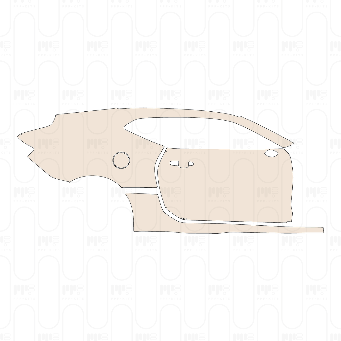 Voorgesneden PPF Chevrolet Camaro LS Coupe 2022