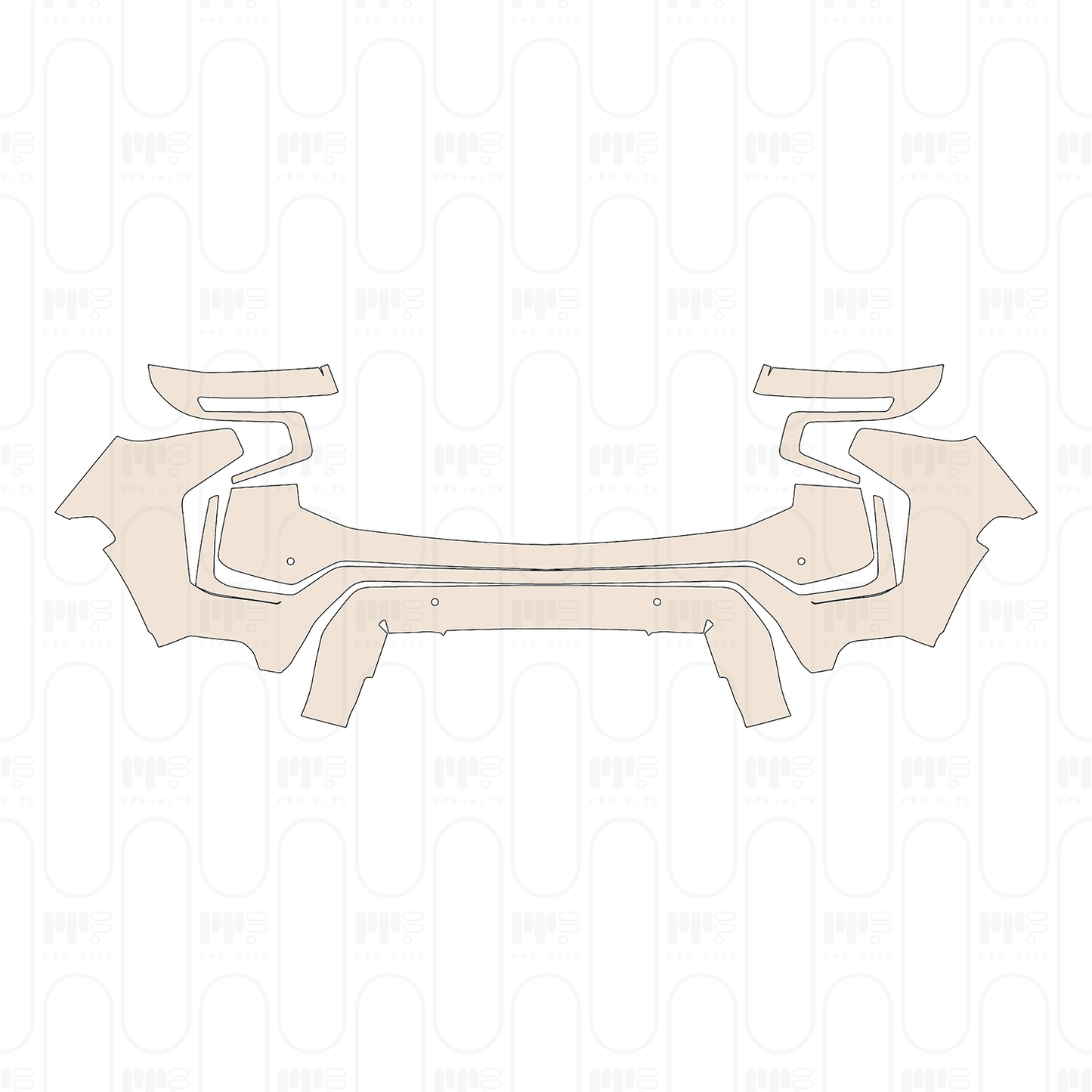 Voorgesneden PPF Chevrolet Tahoe Z71 2022