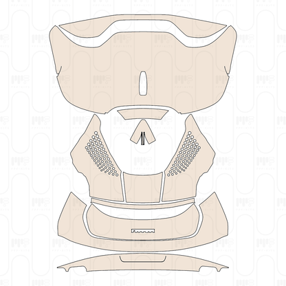 Voorgesneden PPF Ferrari SF90 Spider 2020