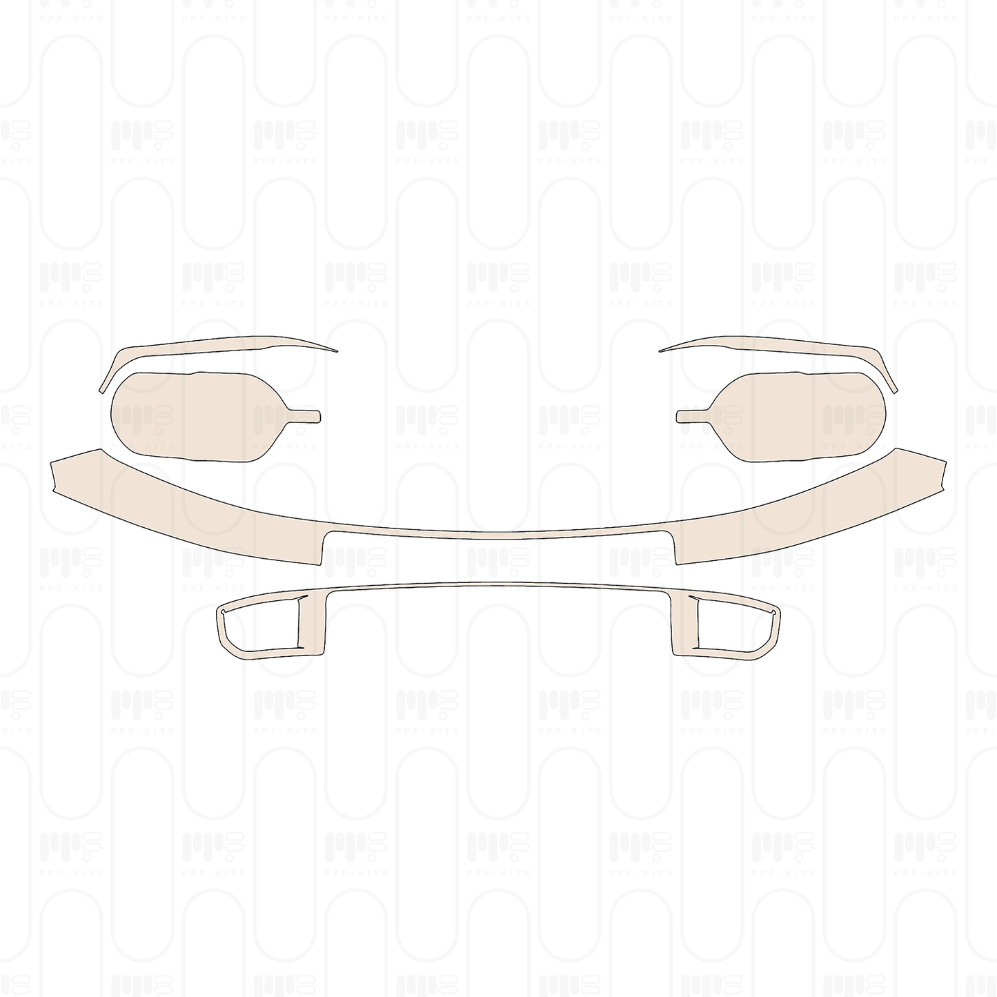 Voorgesneden PPF Ford Bronco Sport Big Bend 2024