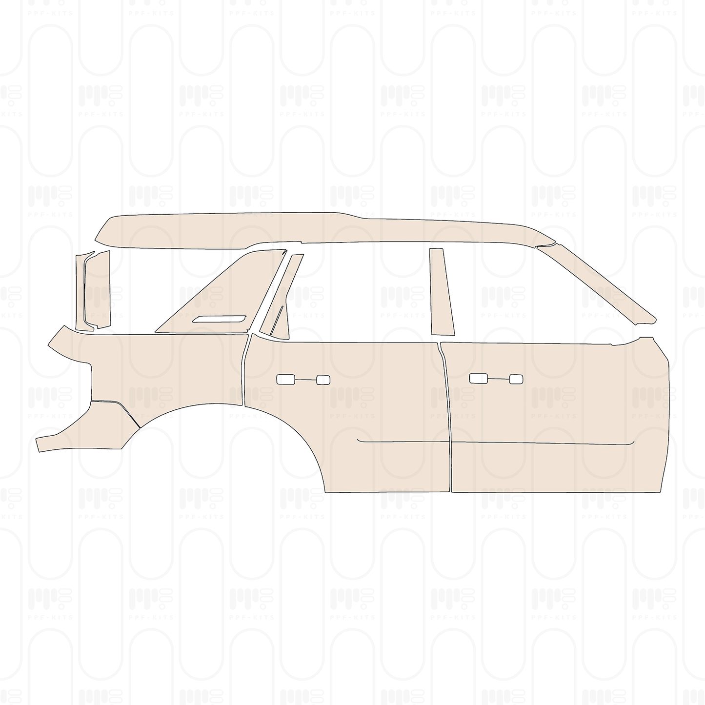 Voorgesneden PPF Ford Bronco Sport Big Bend 2024