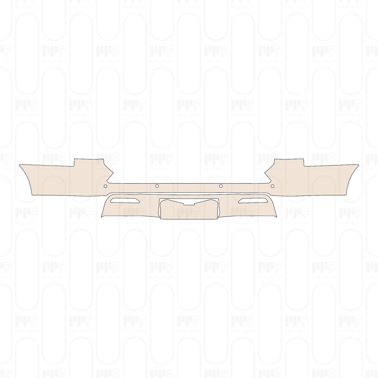 Voorgesneden PPF Ford Expedition Standard Wheelbase Timberline 2022