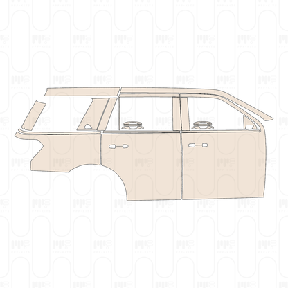 Voorgesneden PPF Ford Expedition Standard Wheelbase Timberline 2022