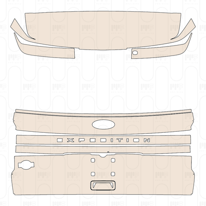 Voorgesneden PPF Ford Expedition Standard Wheelbase King Ranch 2022