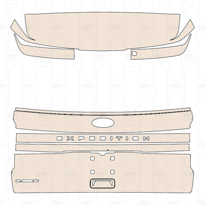 Voorgesneden PPF Ford Expedition Standard Wheelbase Platinum 2022