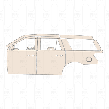Voorgesneden PPF Ford Expedition Extended Wheelbase XLT 2022
